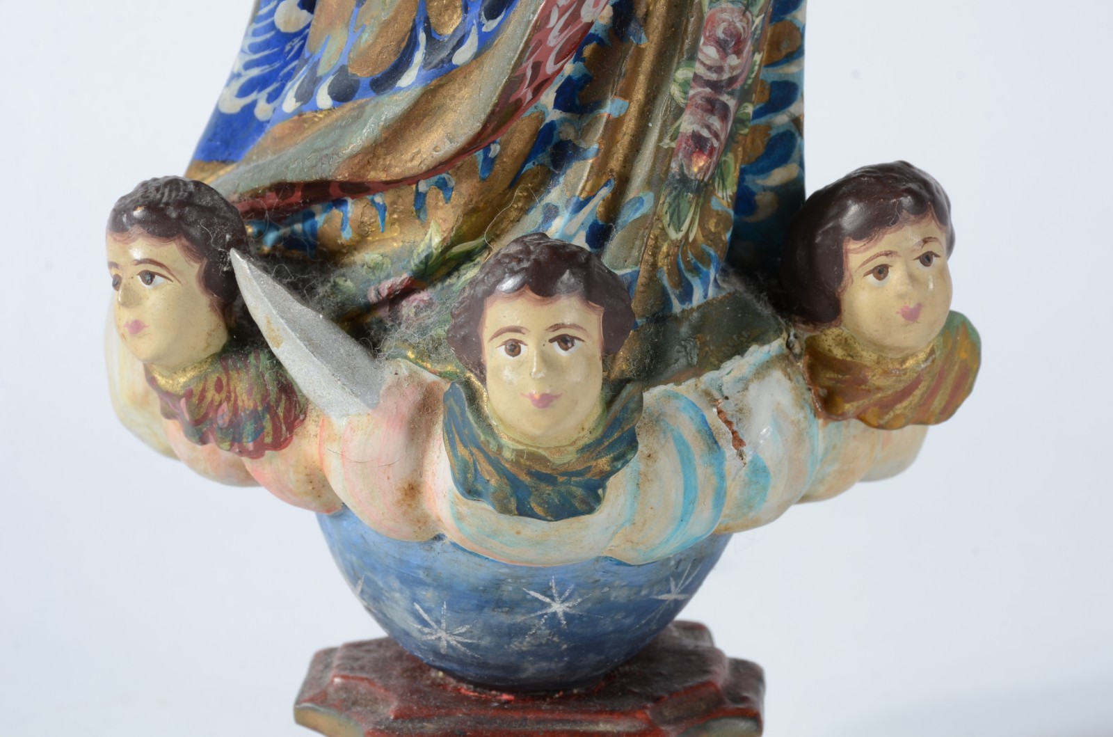 Nossa Senhora da Conceição - Antiga imagem de madeira policromada com... - foto 3 de 7