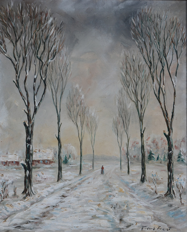 FREDERIK DEMONT - Inverno - Dinamarca - ost - 73 x 60 - foto 2 de 4
