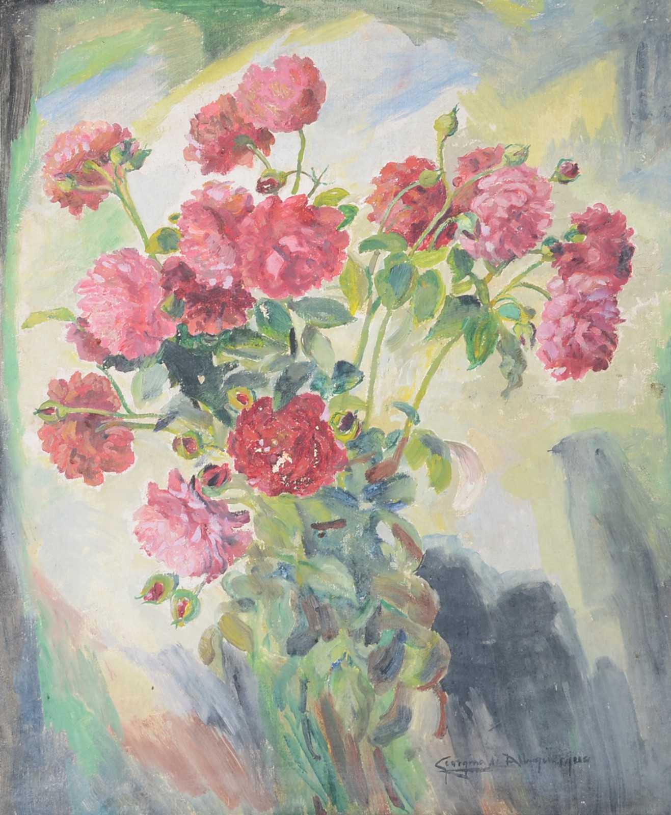 Georgina de Albuquerque (1885-1962), Flores - foto 1 de 5