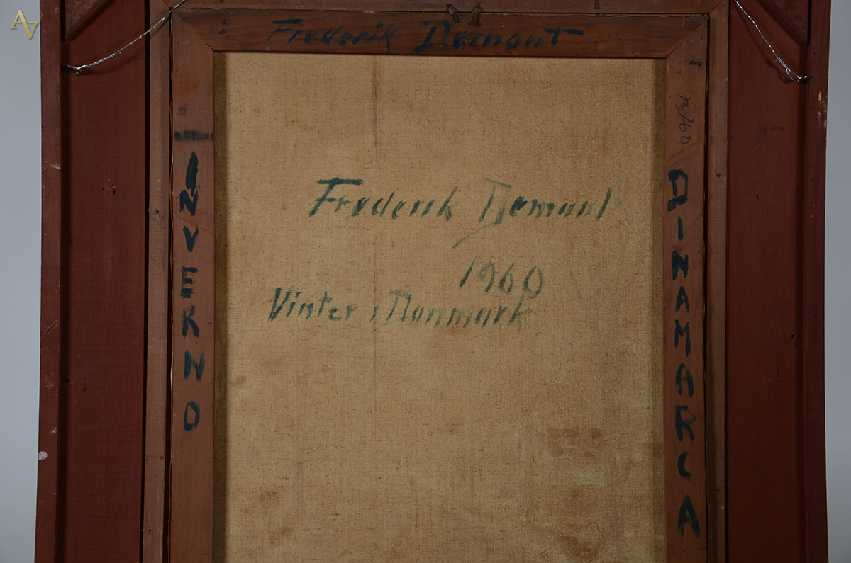 FREDERIK DEMONT - Inverno - Dinamarca - ost - 73 x 60 - foto 4 de 4