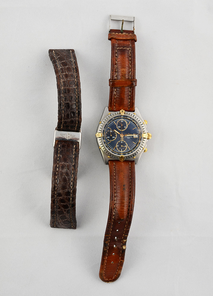 BREITLING - Relógio masculino com mostrador azul, automático... - foto 2 de 4