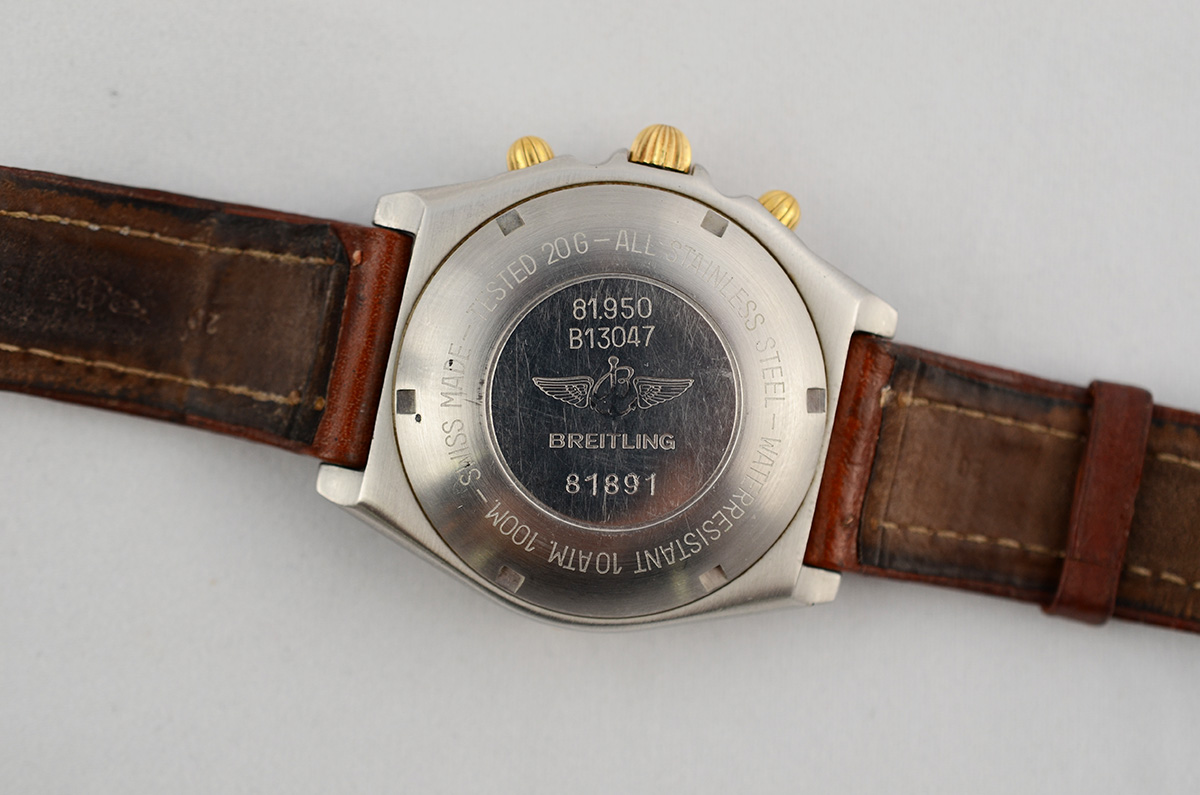 BREITLING - Relógio masculino com mostrador azul, automático... - foto 3 de 4