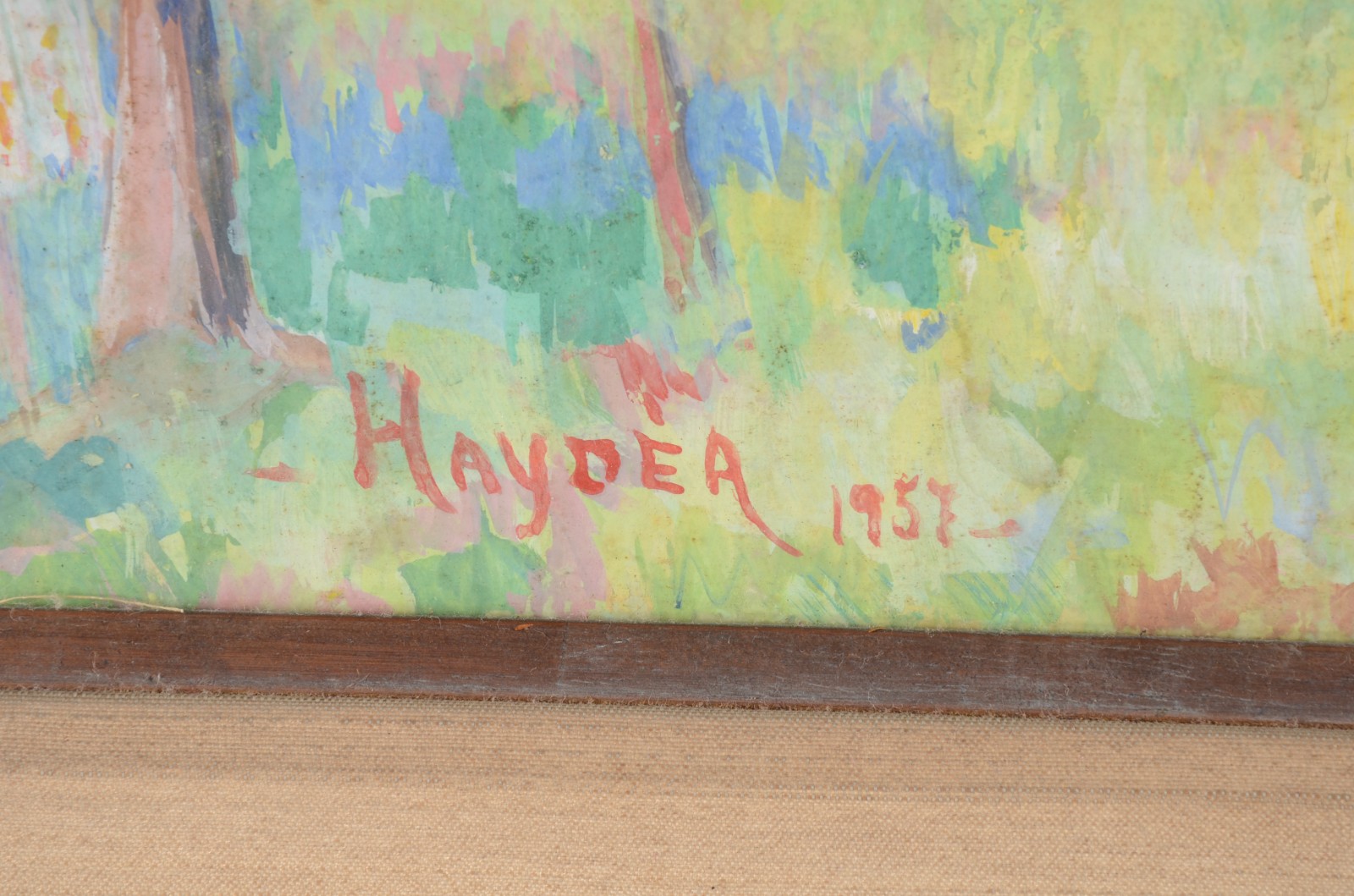 Haydéa Santiago (1896-1980), Passeio no parque - foto 3 de 4