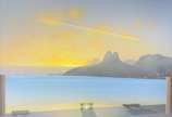 Ivan Freitas (1932-2006), Paisagem do Rio de Ja... - Óleo sobre tela. Datado 2002.