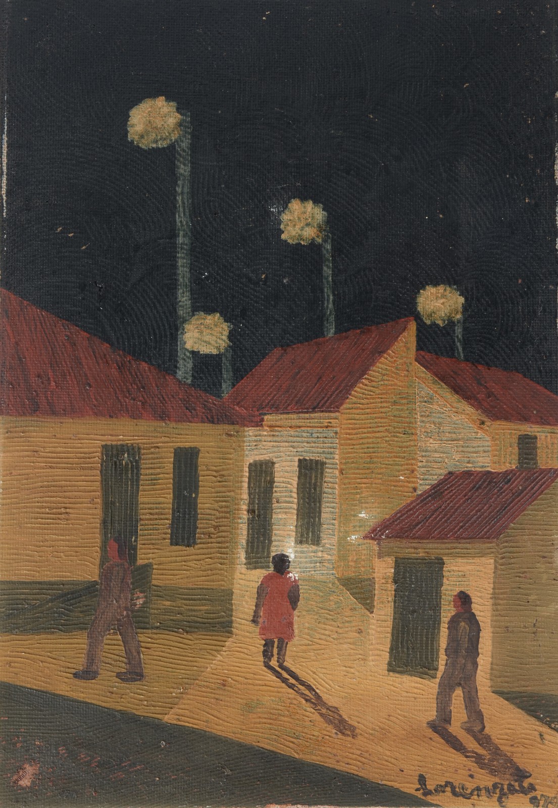 Lorenzato (1900-1995), Casario com figuras - foto 1 de 5