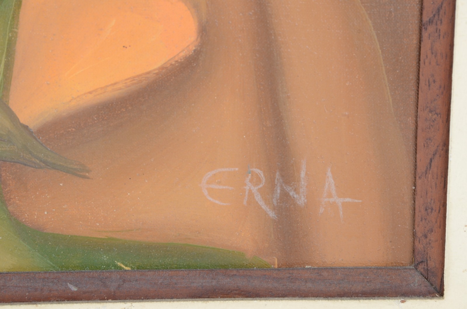 Erna Y (1926-2014), Mãe com criança, pássaros e frutos - foto 3 de 4