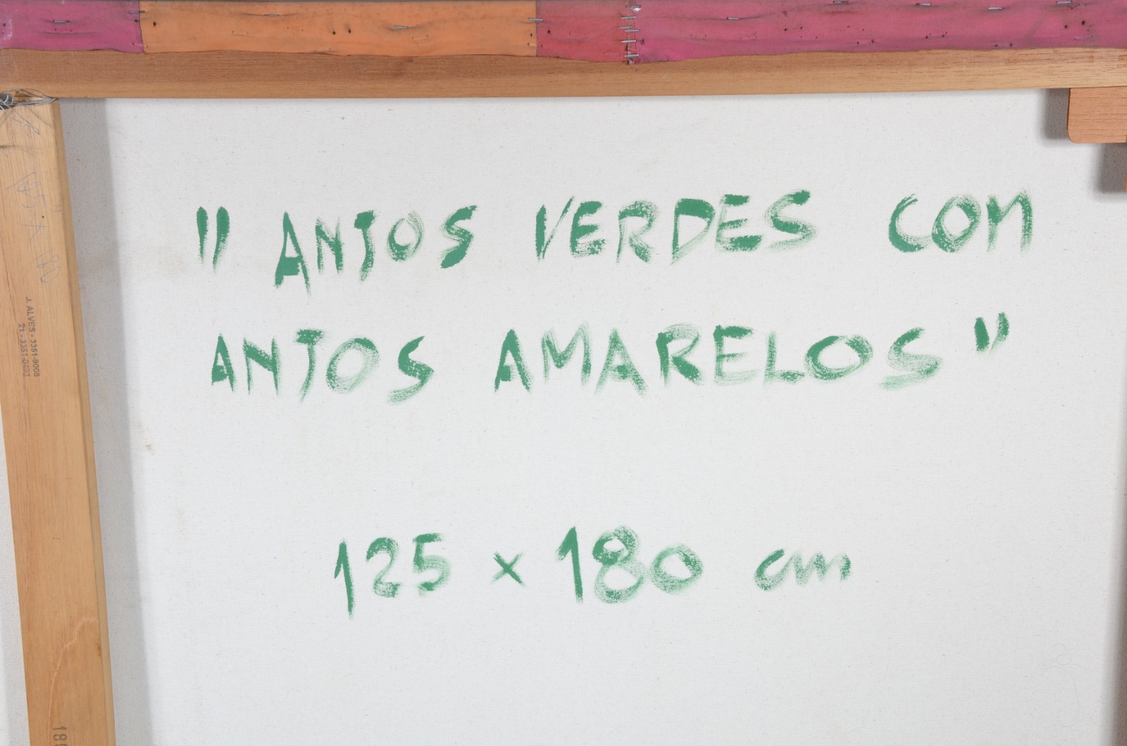 Adriano Mangiavacchi (1941), Anjos Verdes com Anjos Amarelos - foto 3 de 6