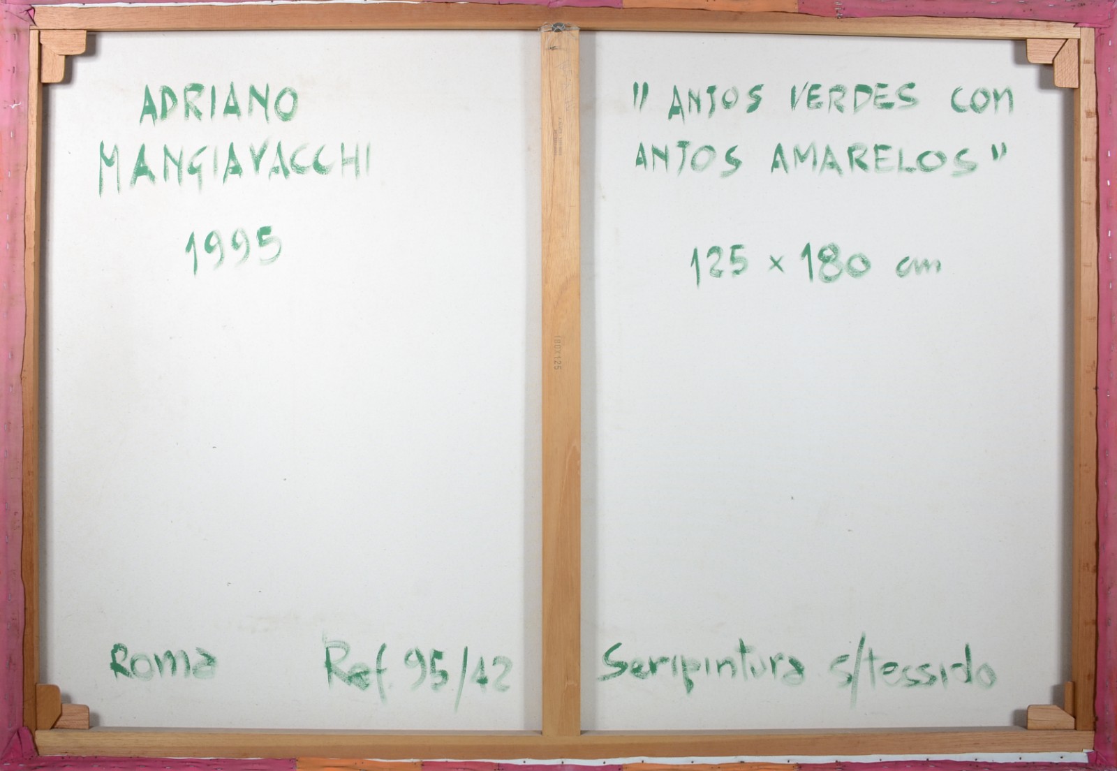 Adriano Mangiavacchi (1941), Anjos Verdes com Anjos Amarelos - foto 6 de 6