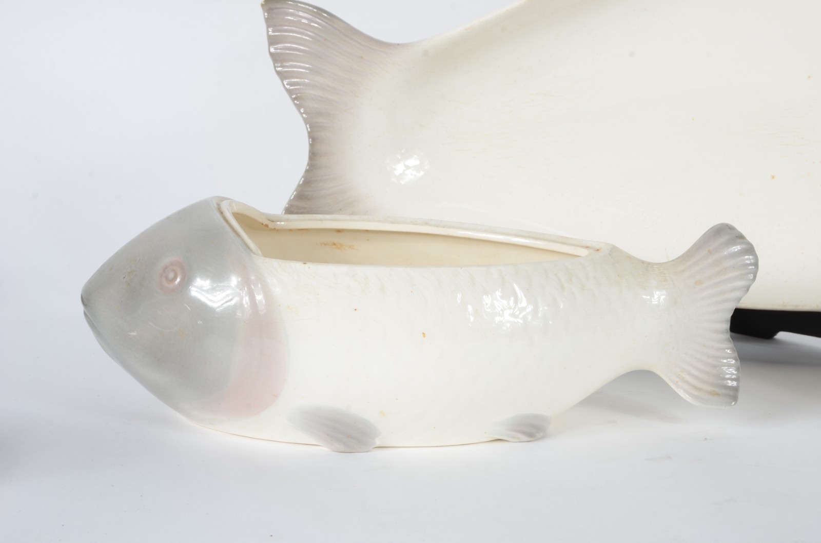 Serviço para peixe de faiança Velho Viena, composto de: 9 pratos... - foto 3 de 7