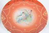 Quatro medalhões diversos de porcelana europeia... - Quatro medalhões diversos de porcelana europeia, das marcas KPM, Capo di Monte, JLmenau, e um alemão.