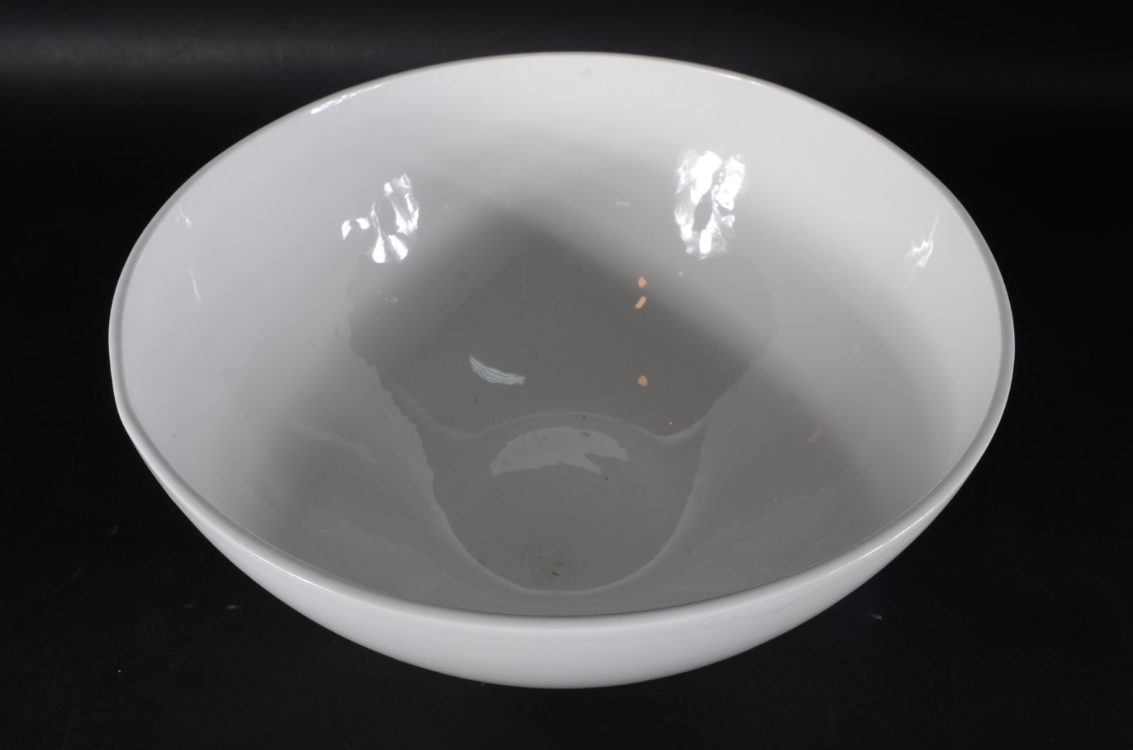 Grande bowl de porcelana branca italiana. - foto 3 de 5