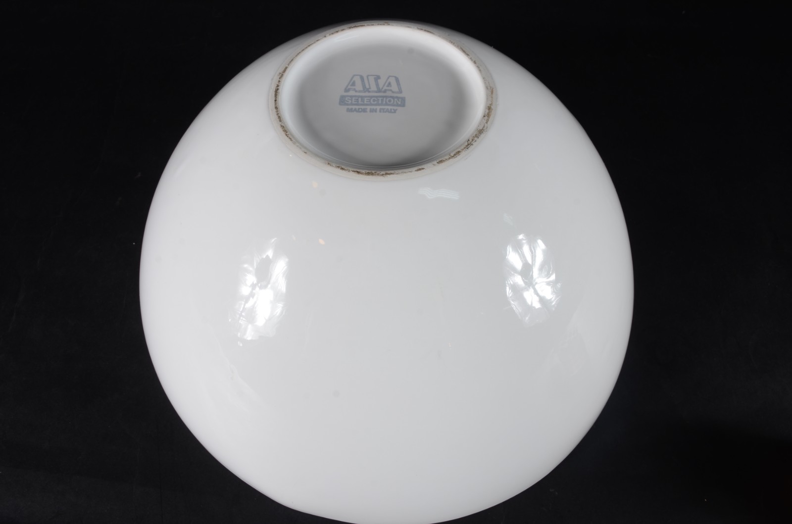 Grande bowl de porcelana branca italiana. - foto 4 de 5