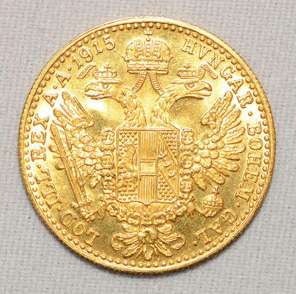 UM DUCADO - Moeda do Império Austro- Hungaro - Francisco I - Peso... - foto 2 de 2