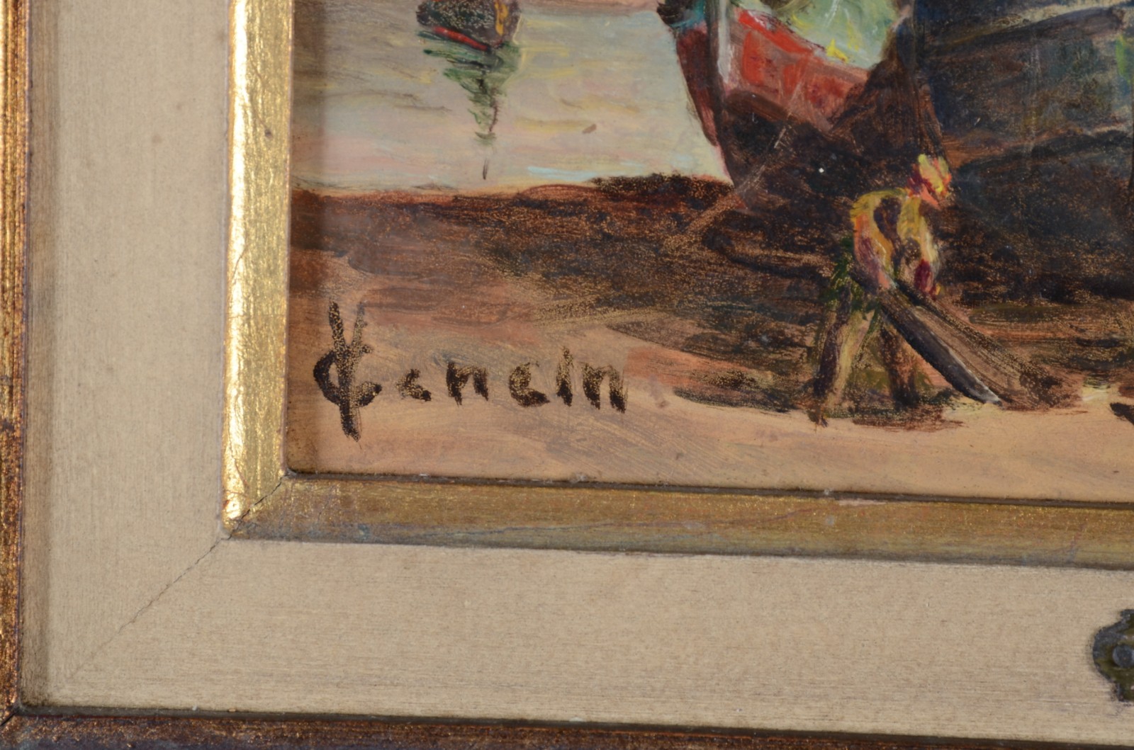 Vincenzo Cencin (1925-2010), Barcos e figuras - foto 3 de 5