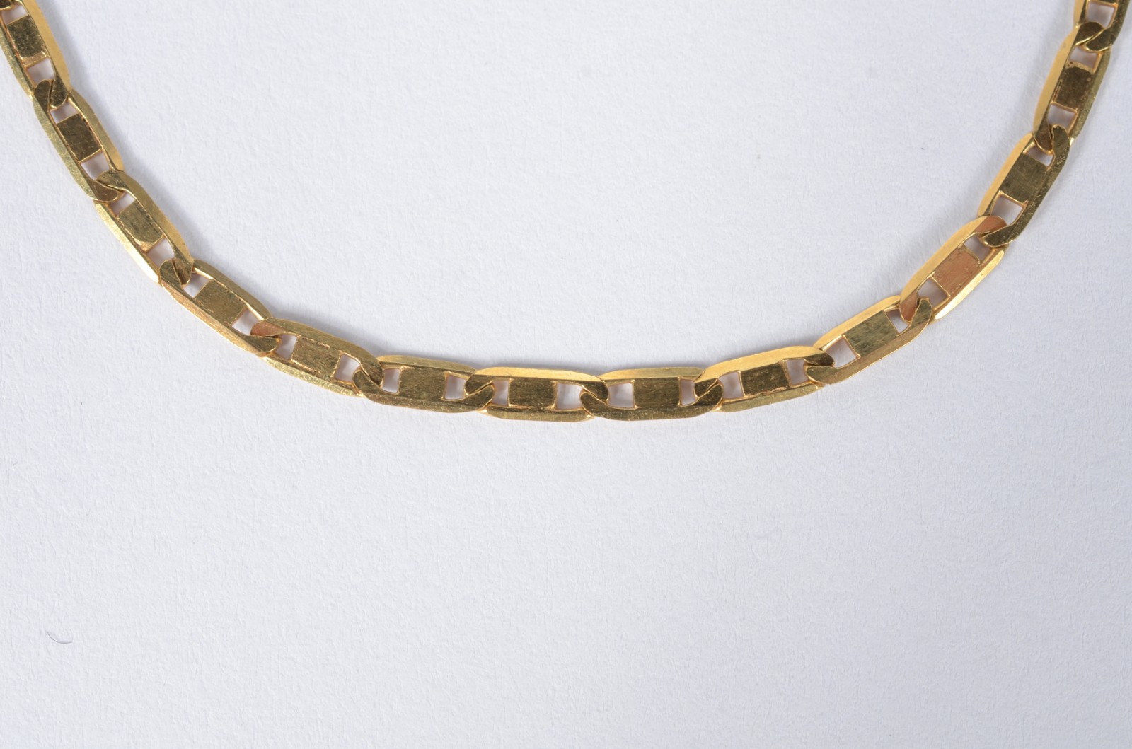 Pulseira de ouro 18 k., contraste 750 mls. (Por motivos de segurança... - foto 1 de 4