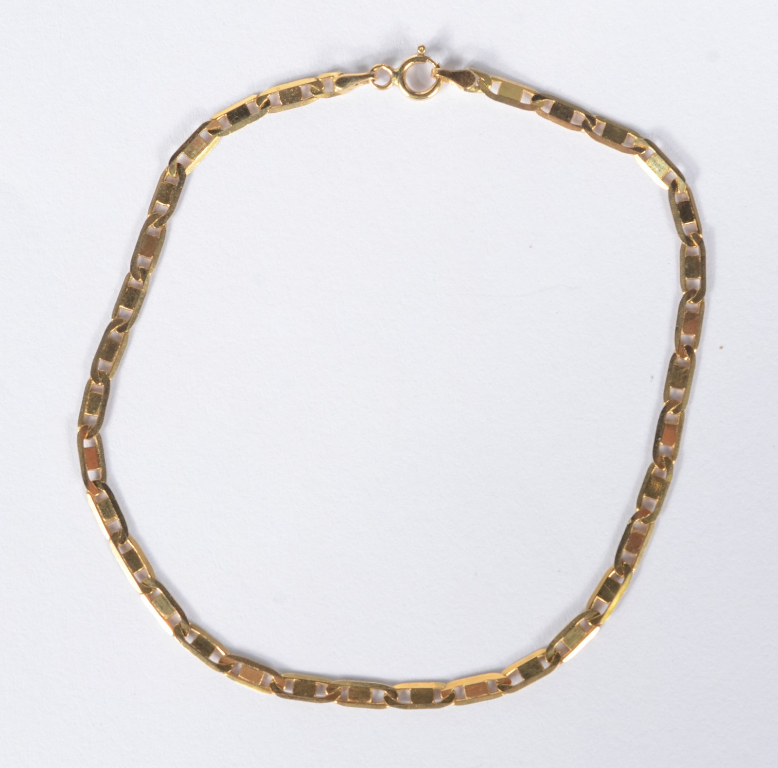 Pulseira de ouro 18 k., contraste 750 mls. (Por motivos de segurança... - foto 2 de 4