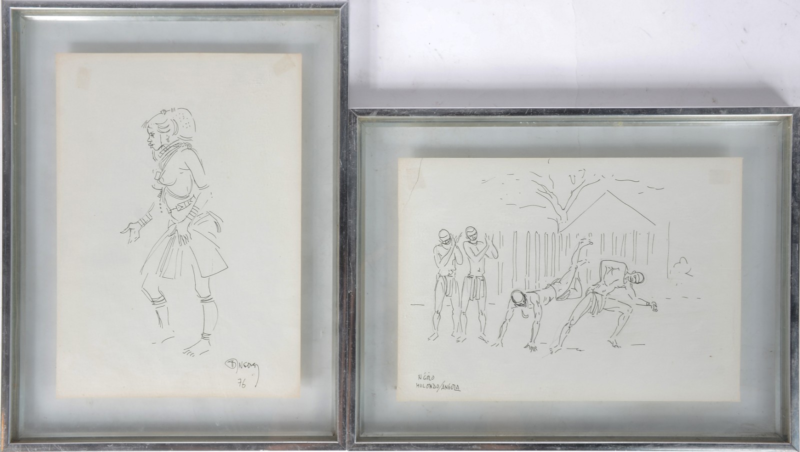 Albano Neves e Souza (1921-1995), Figuras africanas - foto 1 de 5