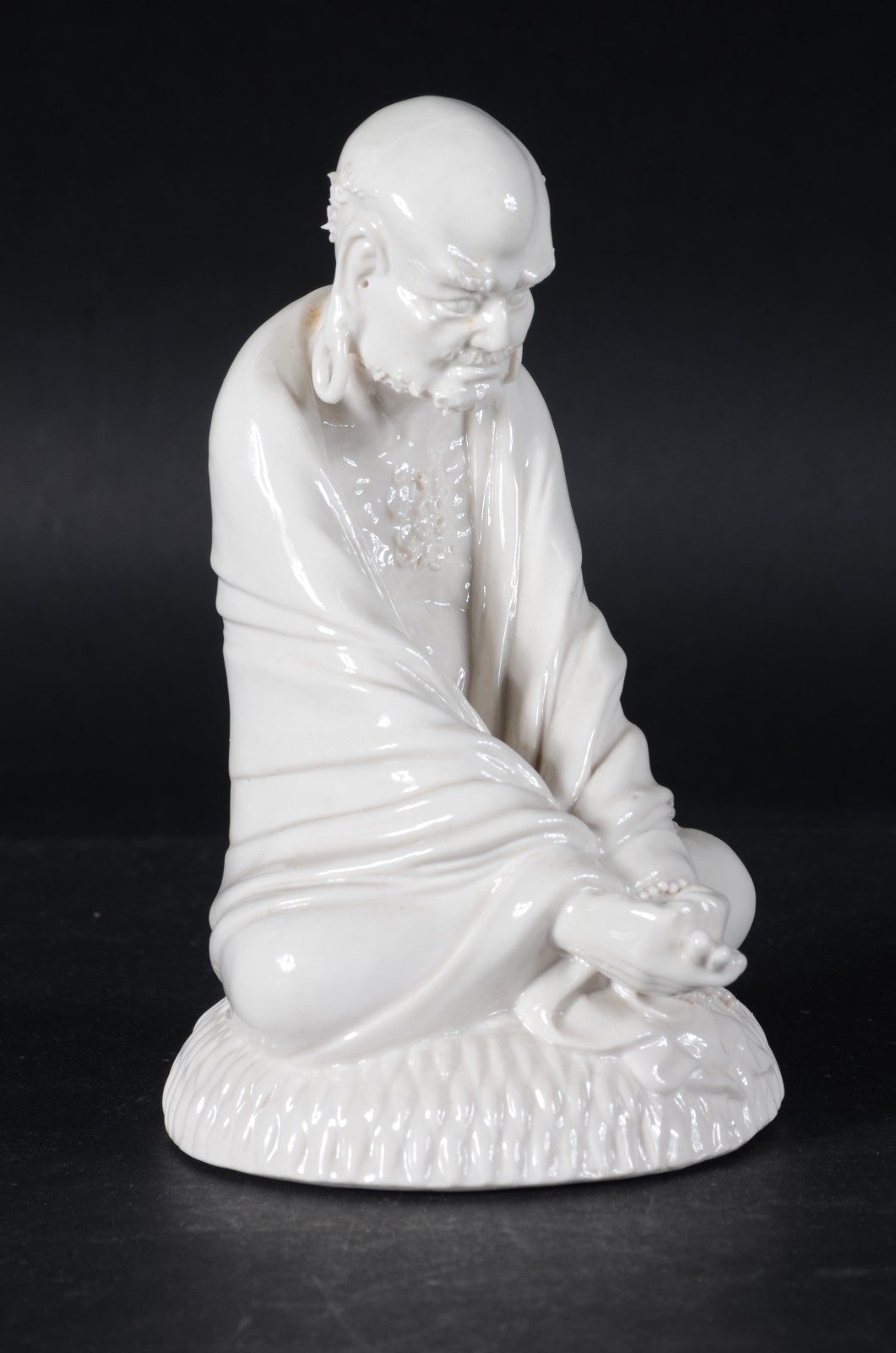 Escultura de porcelana chinesa Blanc Chine representando figura... - foto 2 de 6