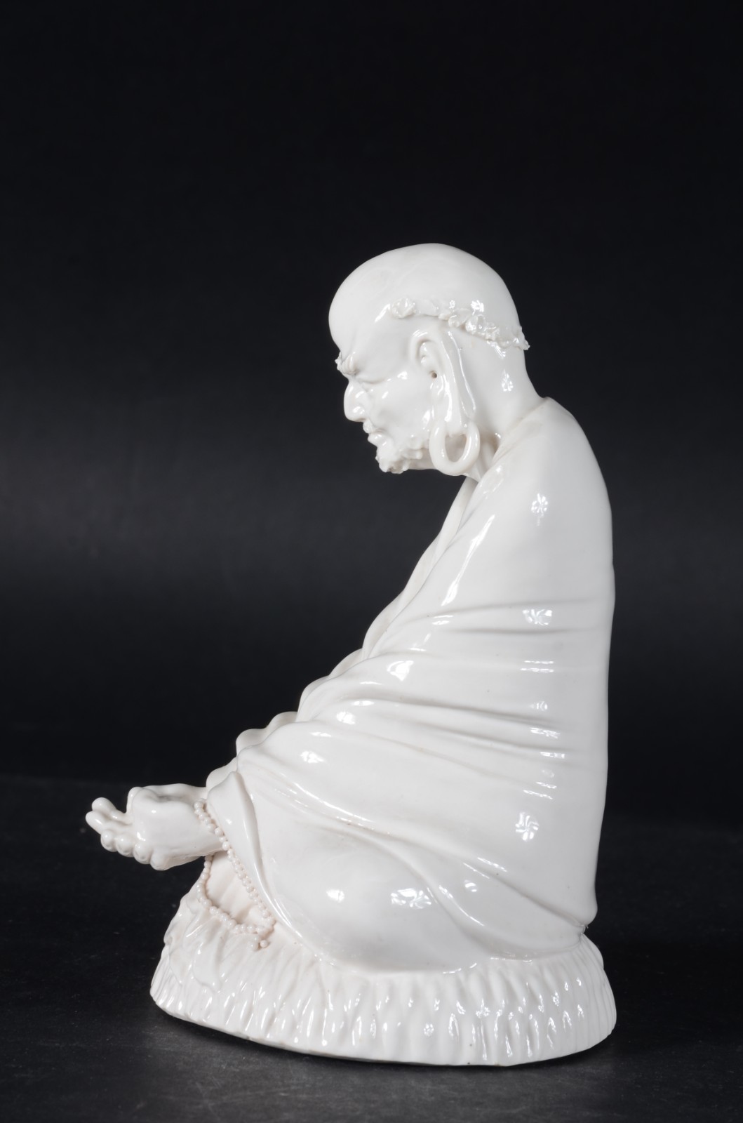 Escultura de porcelana chinesa Blanc Chine representando figura... - foto 4 de 6