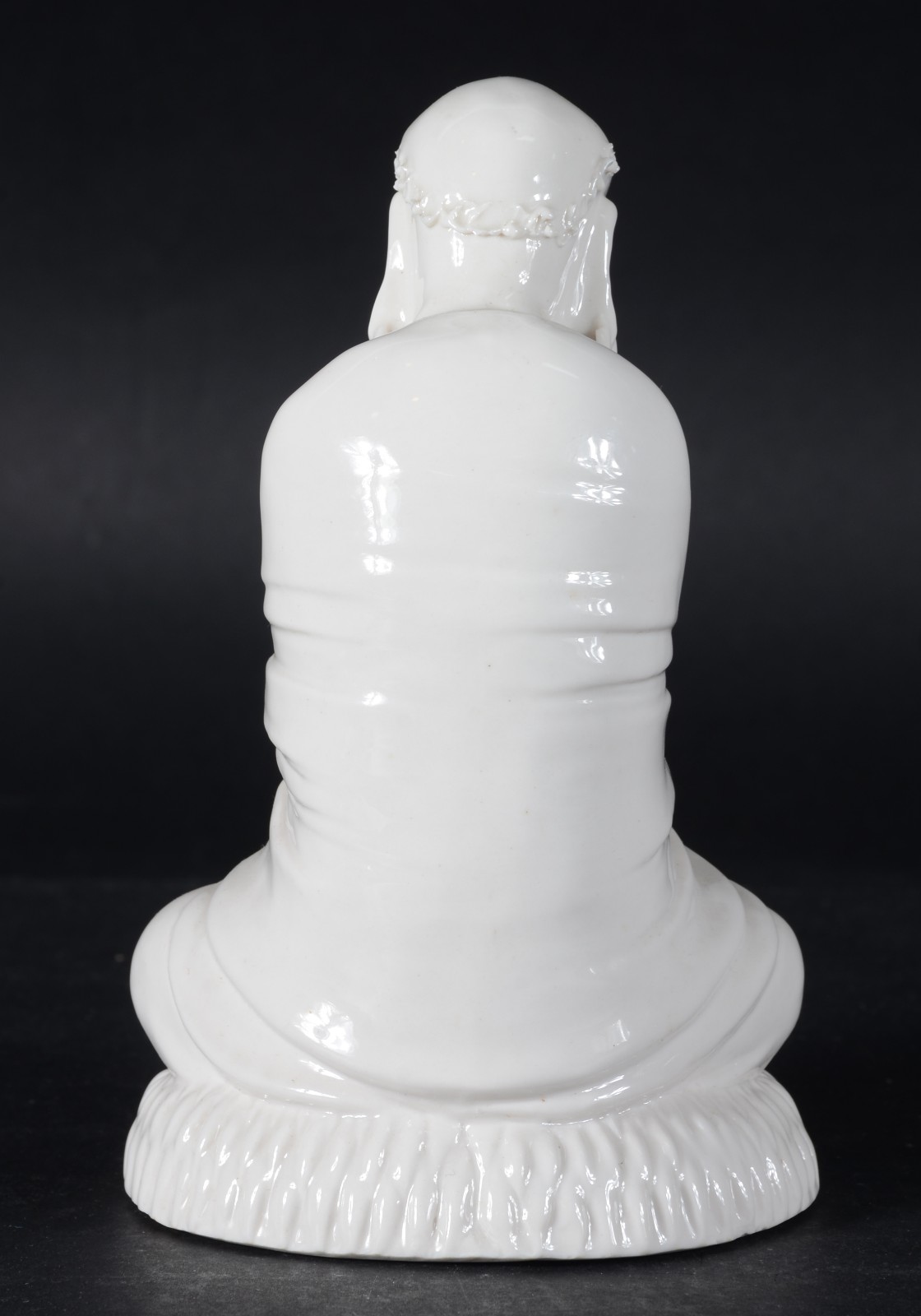 Escultura de porcelana chinesa Blanc Chine representando figura... - foto 5 de 6
