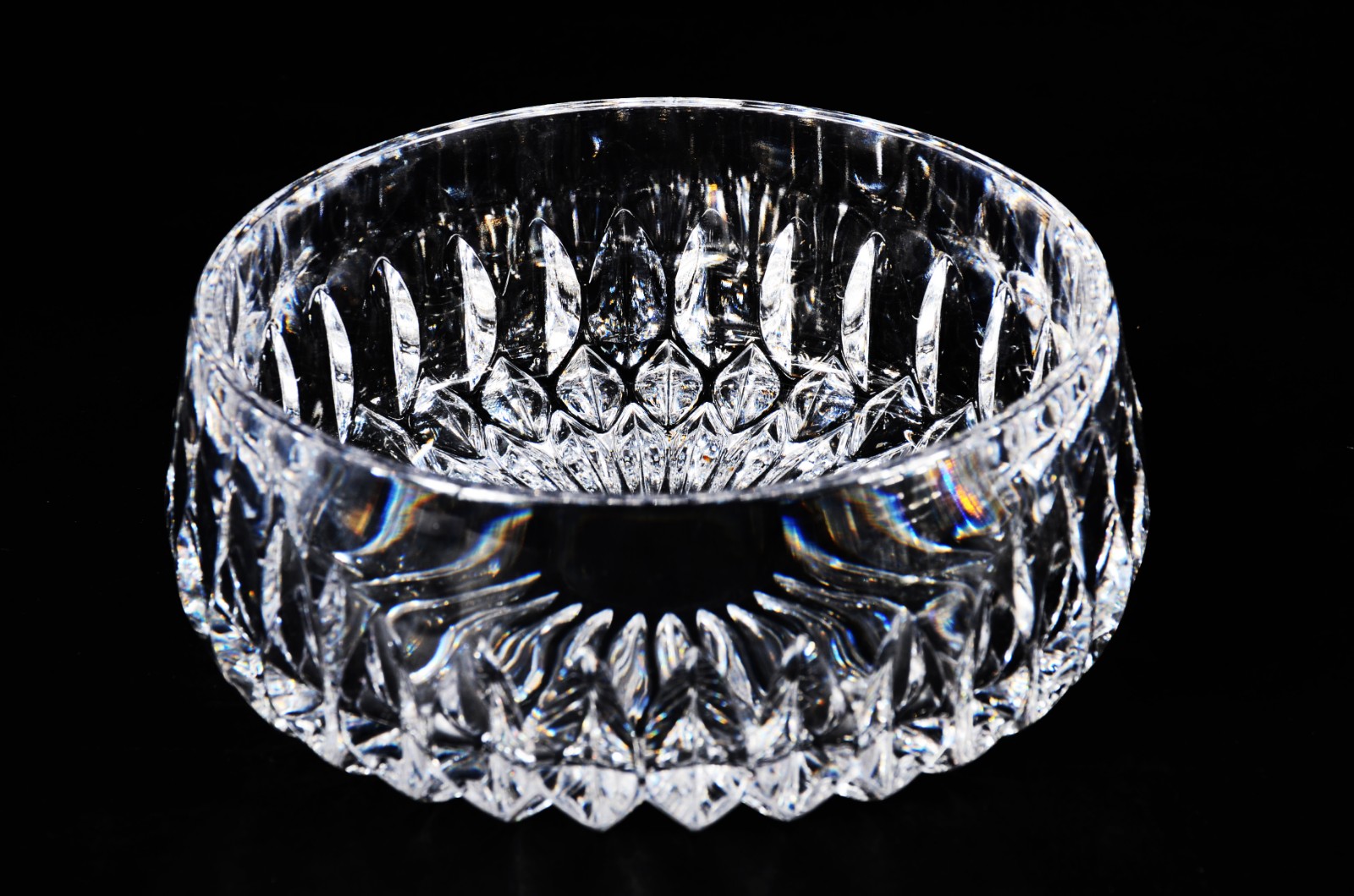 Três bowls de cristal europeu lapidado. - foto 4 de 6
