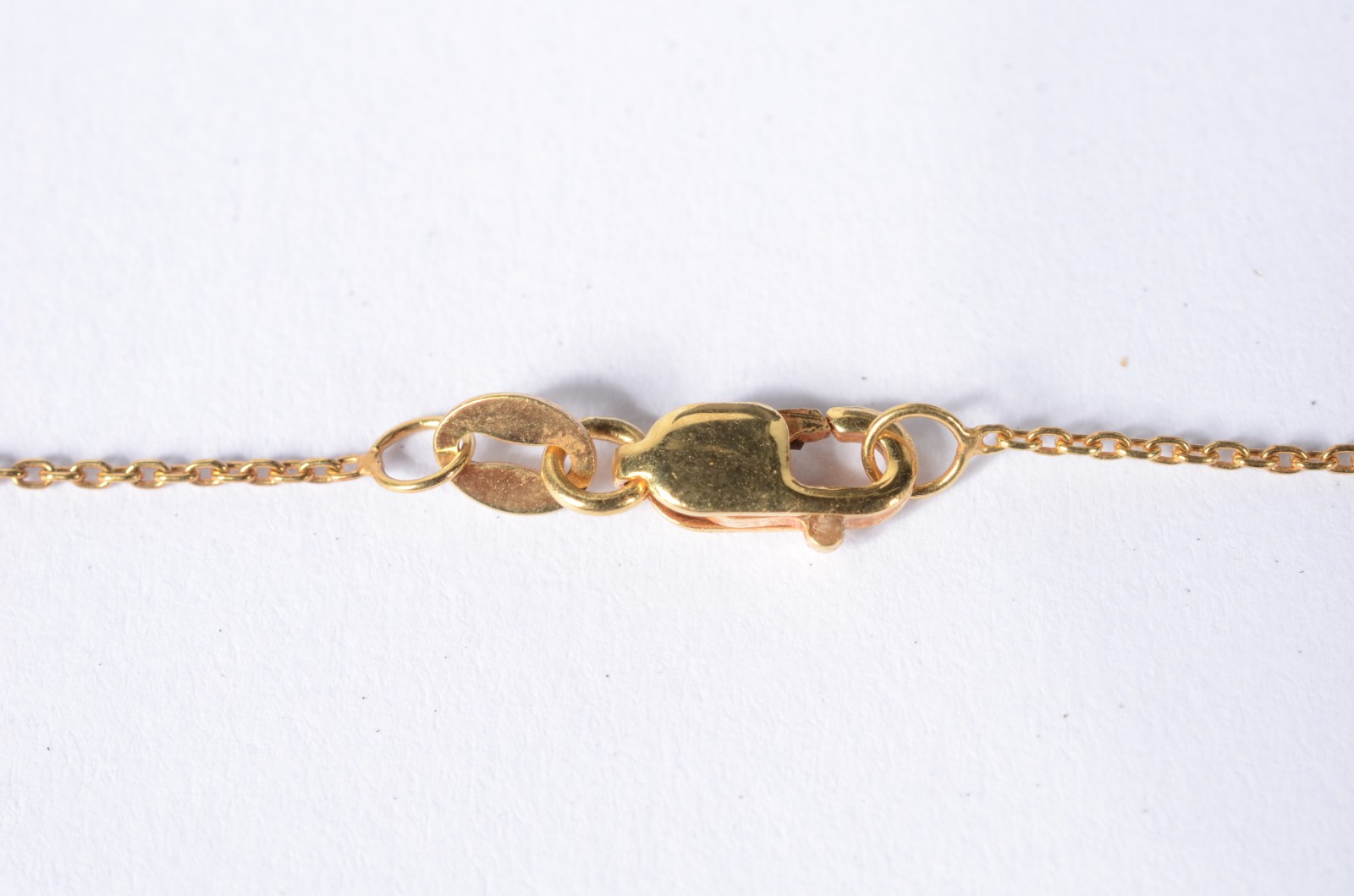 Colar de ouro 18 k., pendente de Nossa Senhora do Rosário da... - foto 4 de 6