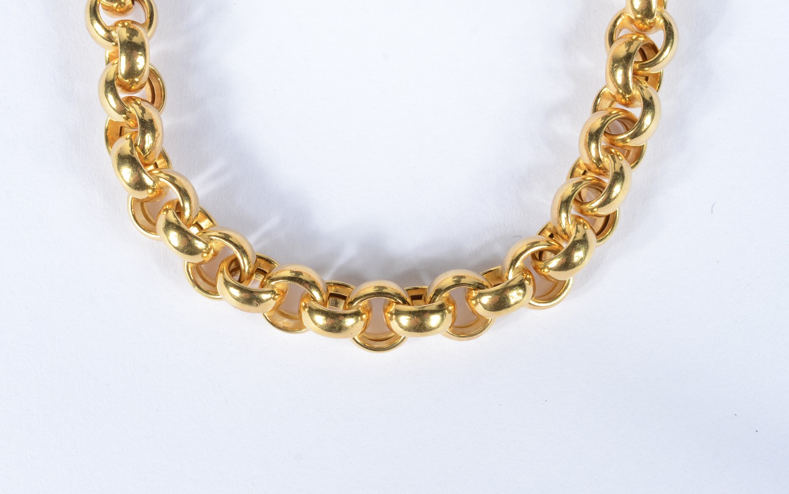 Pulseira elós portugueses de ouro 18 k., contraste 750 mls. (Por... - foto 1 de 3
