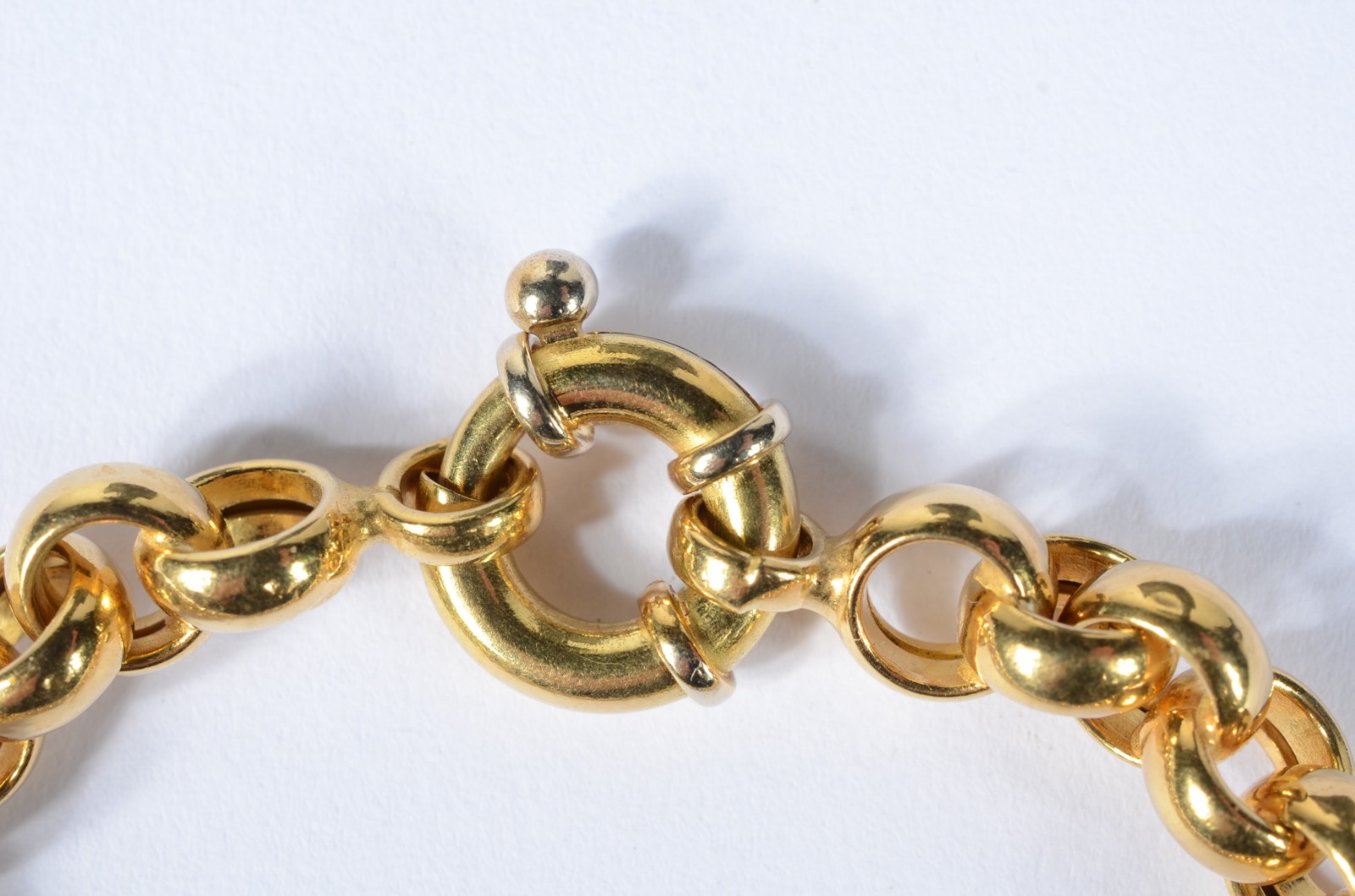 Pulseira elós portugueses de ouro 18 k., contraste 750 mls. (Por... - foto 3 de 3