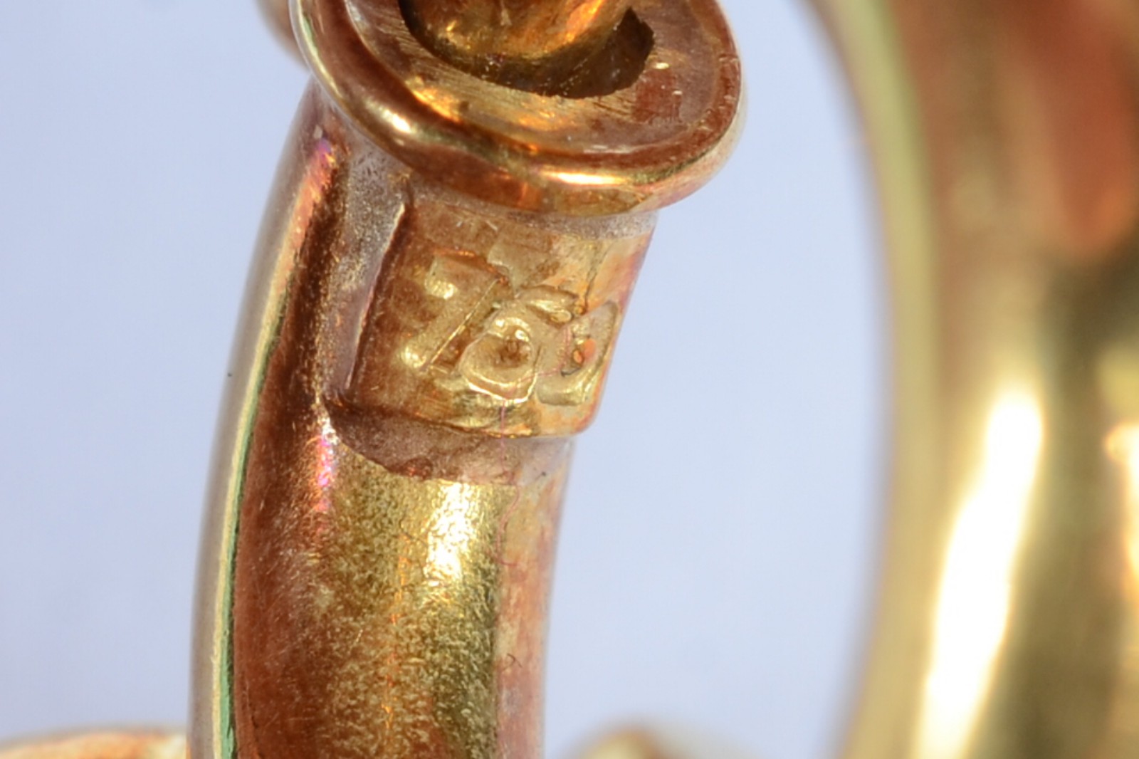 Pulseira elós portugueses de ouro 18 k., contraste 750 mls, fecho... - foto 5 de 5