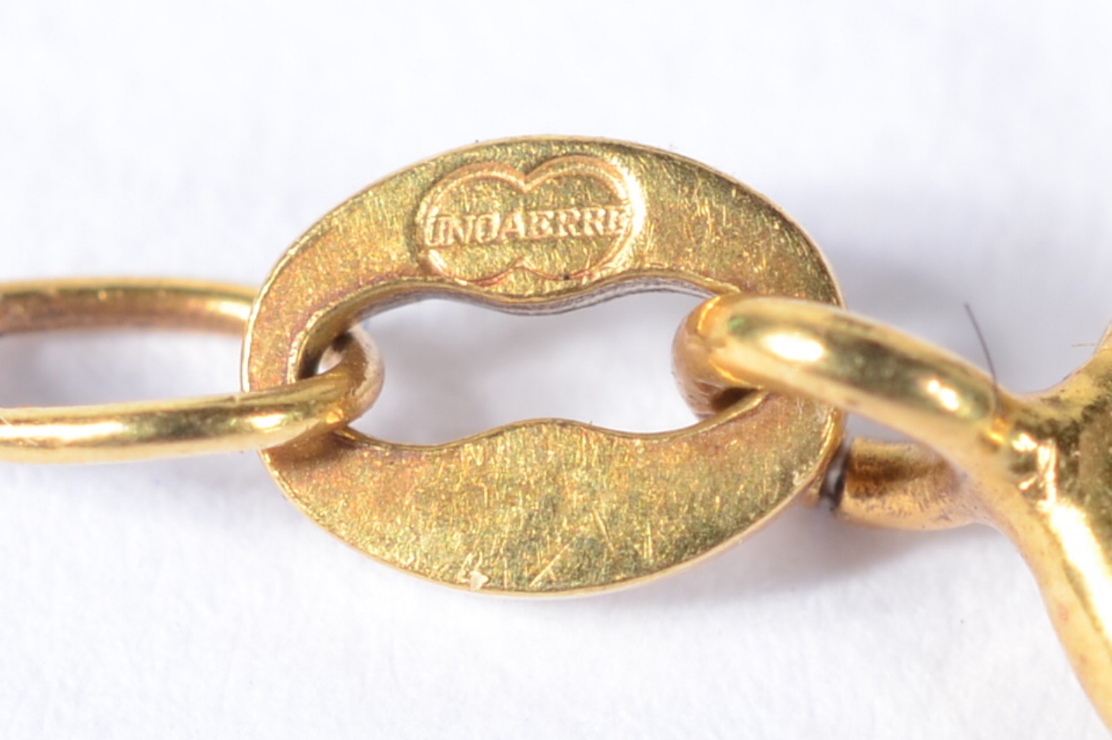 Colar com pendente na forma de coração com inscrição "Te Amo" de ouro... - foto 3 de 7