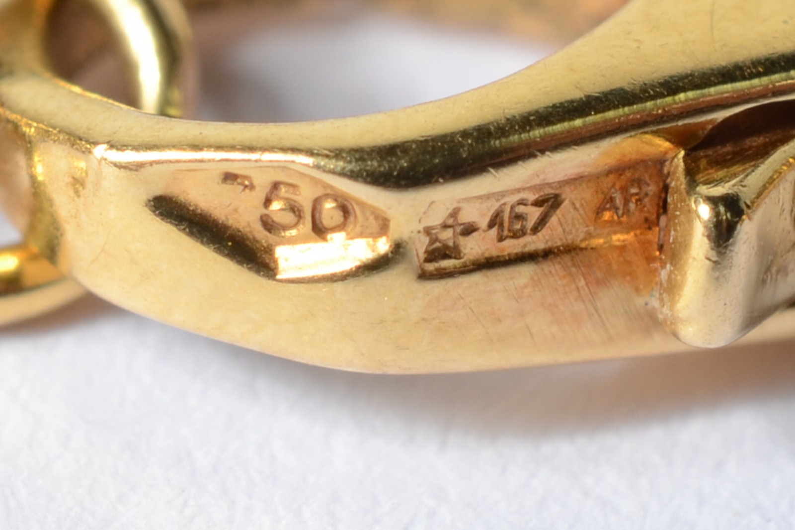 Colar de ouro 18 k. feitio corda. (Por motivos de segurança a peça... - foto 5 de 6