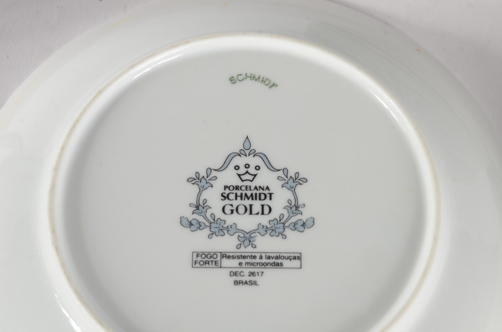 Serviço de jantar de porcelana "cebolinha", composto de: 11 pratos... - foto 11 de 11