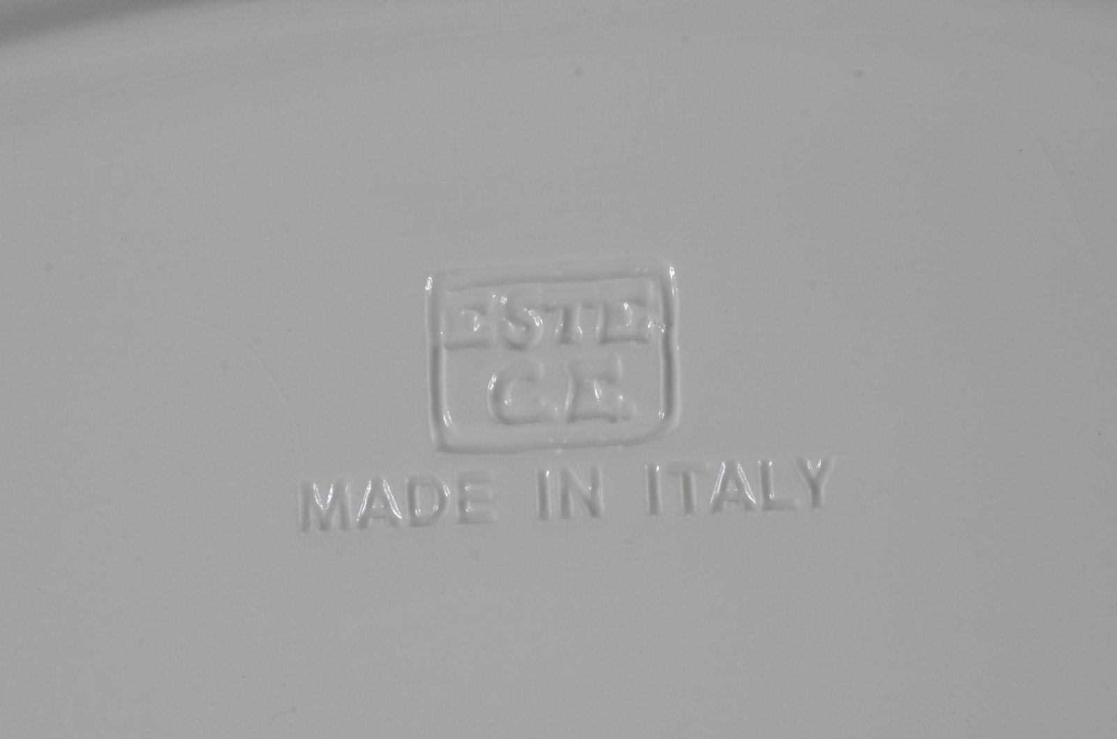 Grande travessa de cerâmica italiana, borda decorada. - foto 5 de 5