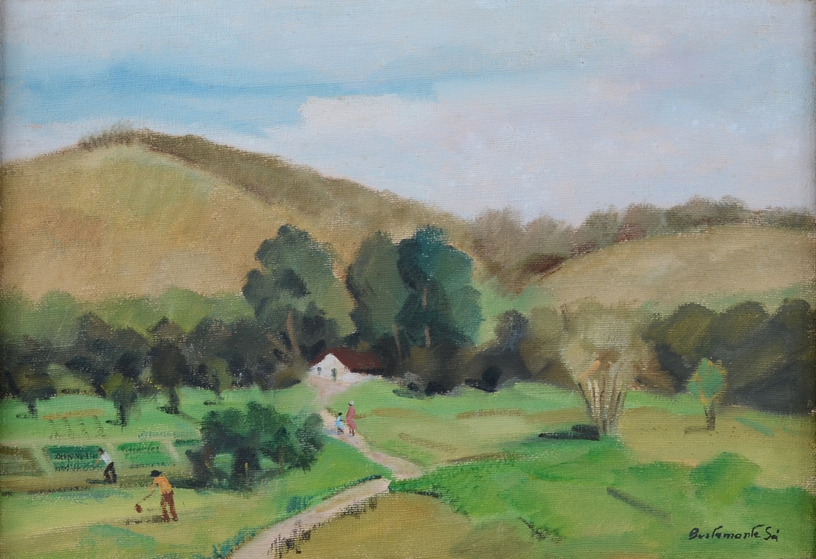 Bustamante Sá (1907-1988), Paisagem - foto 1 de 4