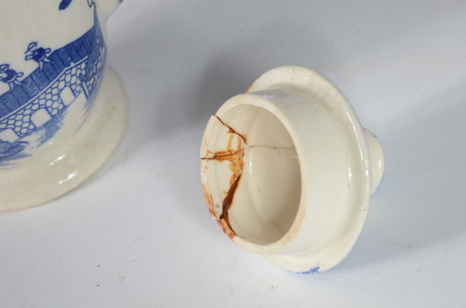 Aparelho de jantar, chá e café de faiança "azul pombinho", composto... - foto 8 de 9