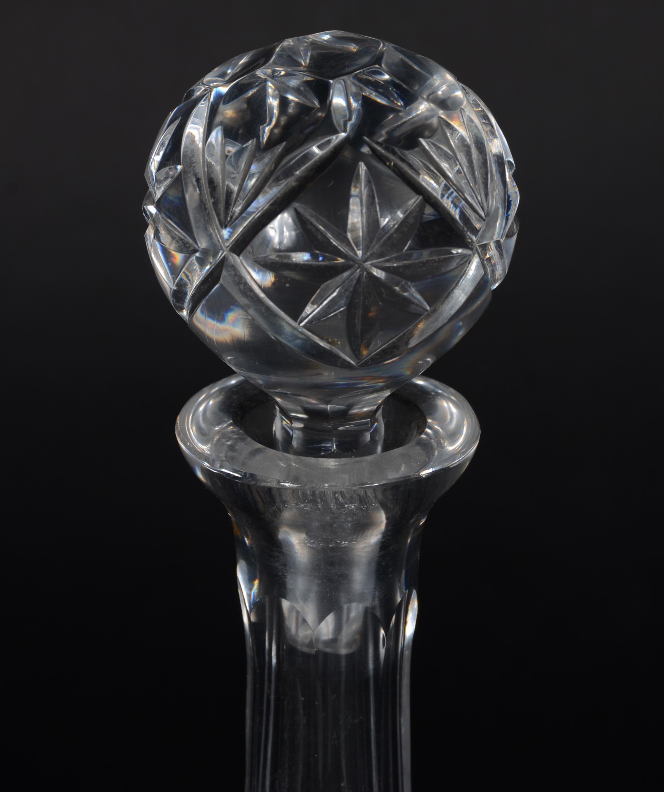 Captain decanteur de cristal. - foto 3 de 5