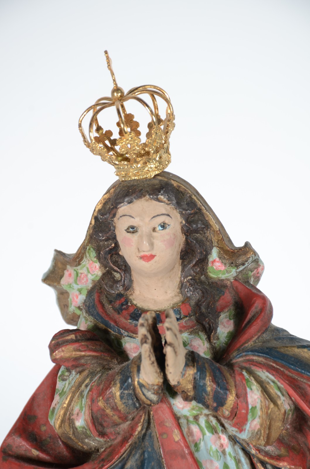 Nossa Senhora da Conceição - Imagem de madeira policromada. - foto 7 de 8