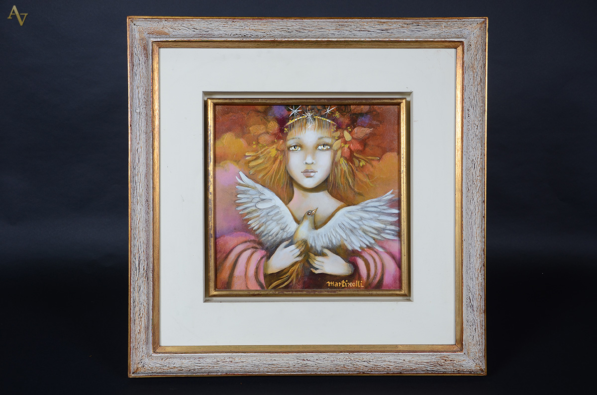 MARTINOLLI (1938) - Antigas manhãs - ose - 33 x 33 - foto 1 de 4