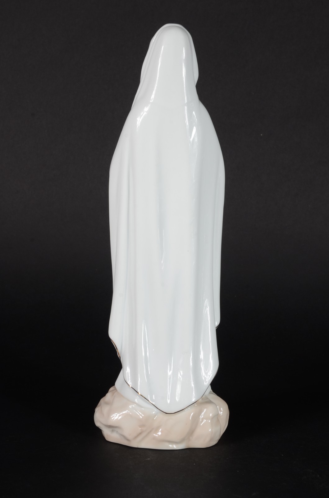 Estatueta de porcelana policromada representando Nossa Senhora do... - foto 4 de 7