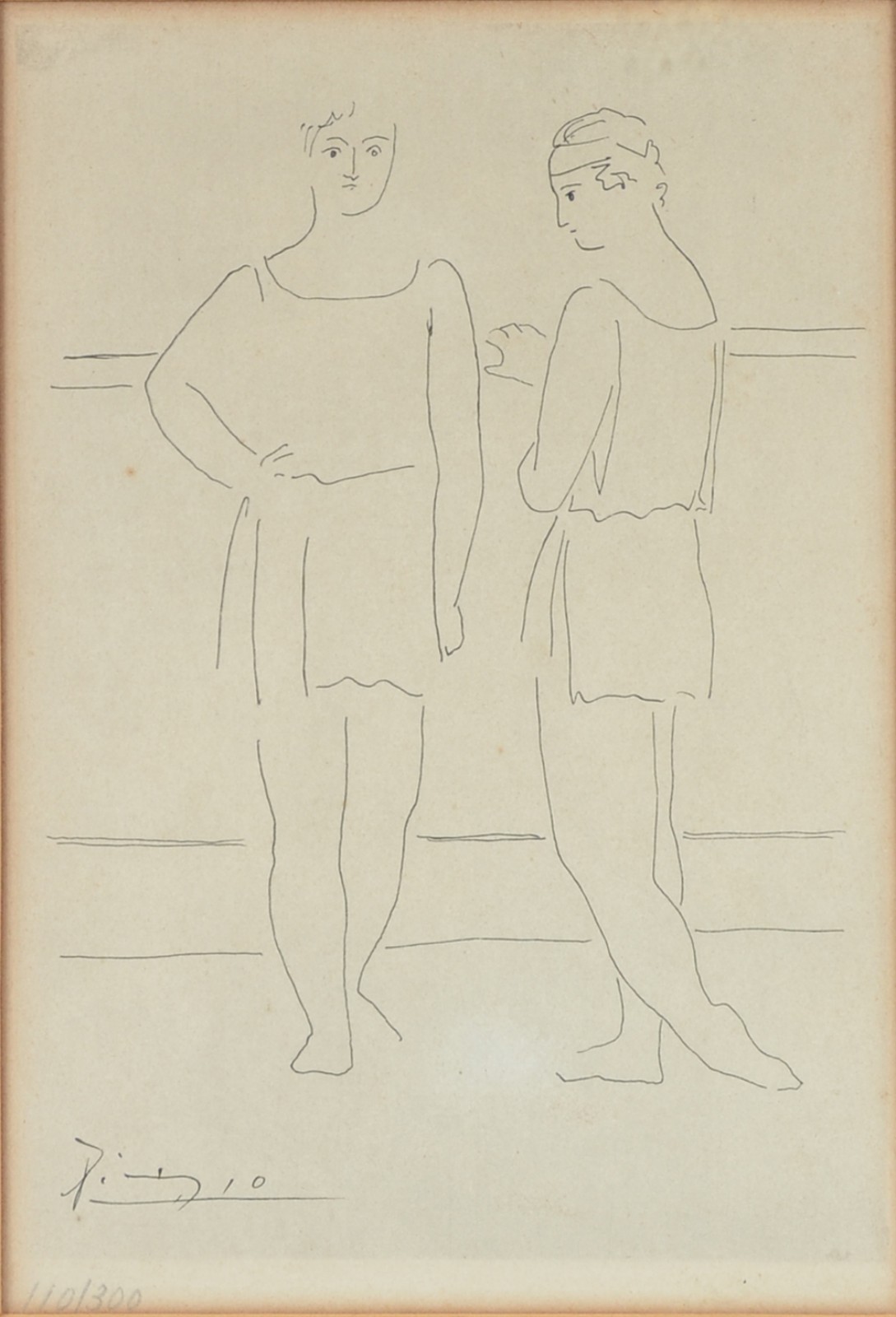 Pablo Picasso (1881-1973), Two dancers - foto 1 de 4