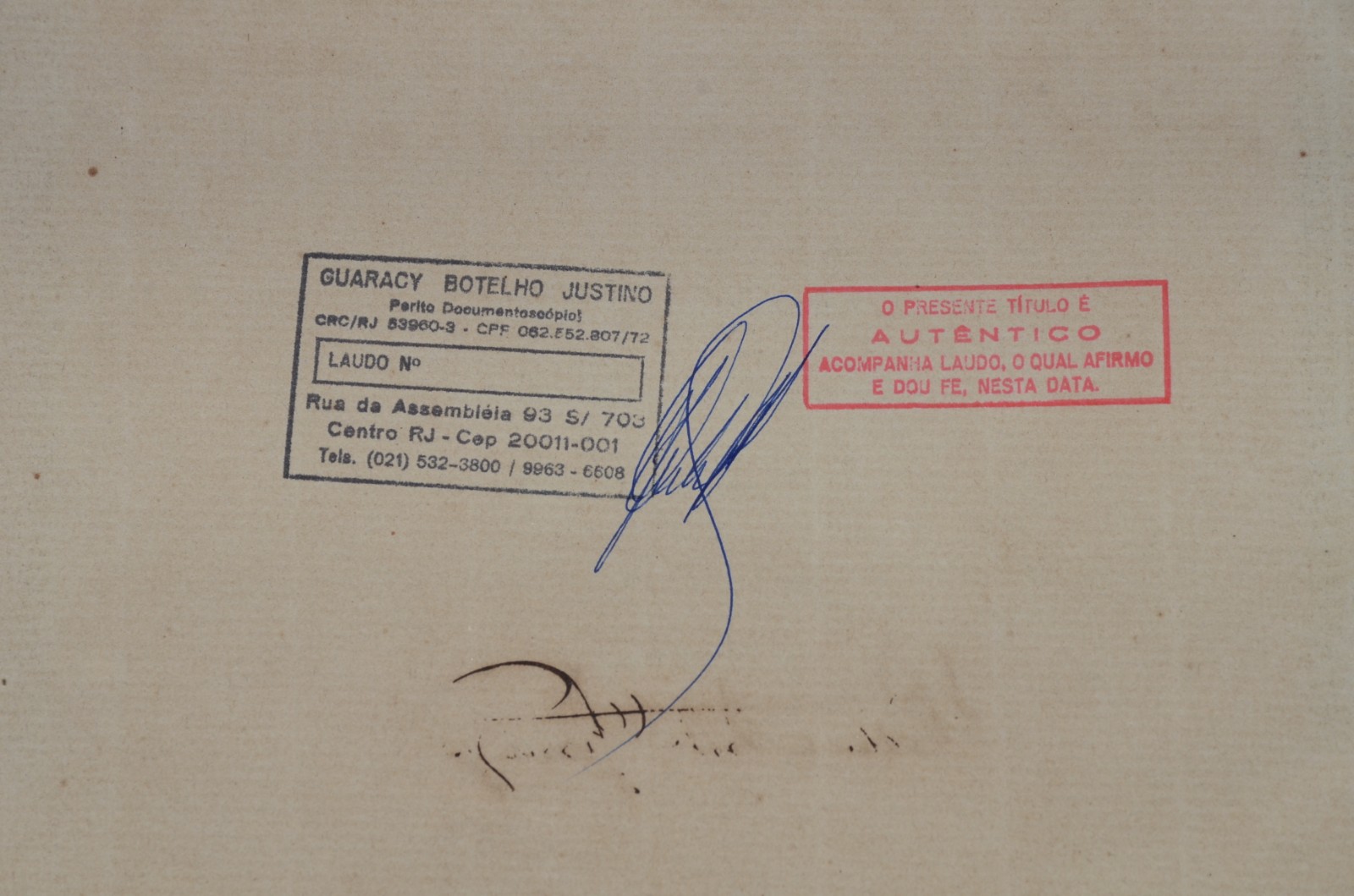 Três apólices de divida pública, datadas 1873. - foto 4 de 6