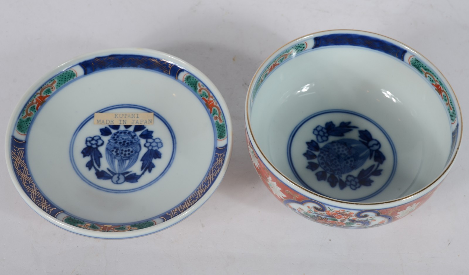 Diversas peças de porcelana oriental, sendo: vaso, potiche, 2... - foto 6 de 9
