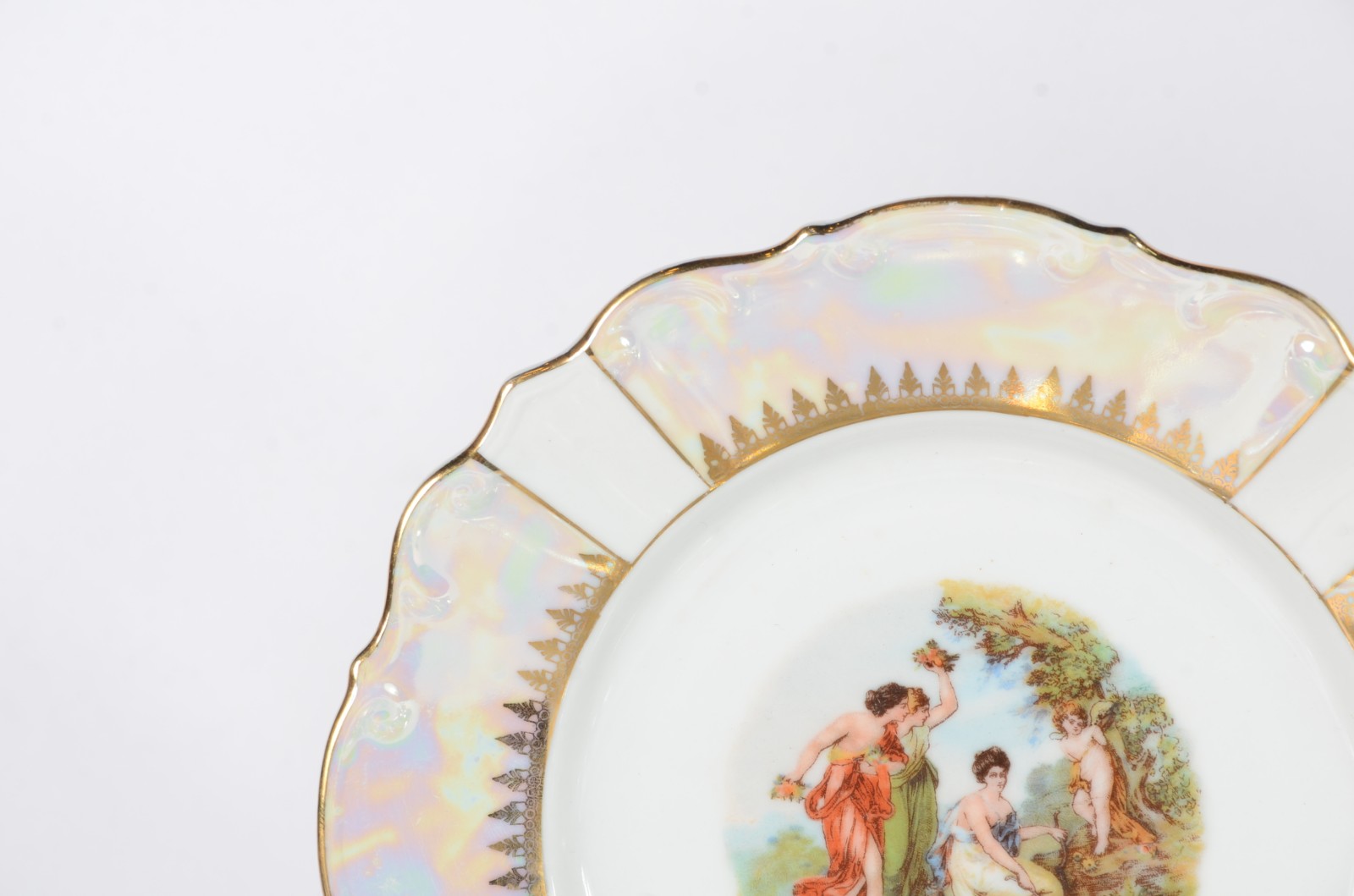 Serviço de chá de porcelana STP, composto de: 6 xícaras de chá com... - foto 3 de 5