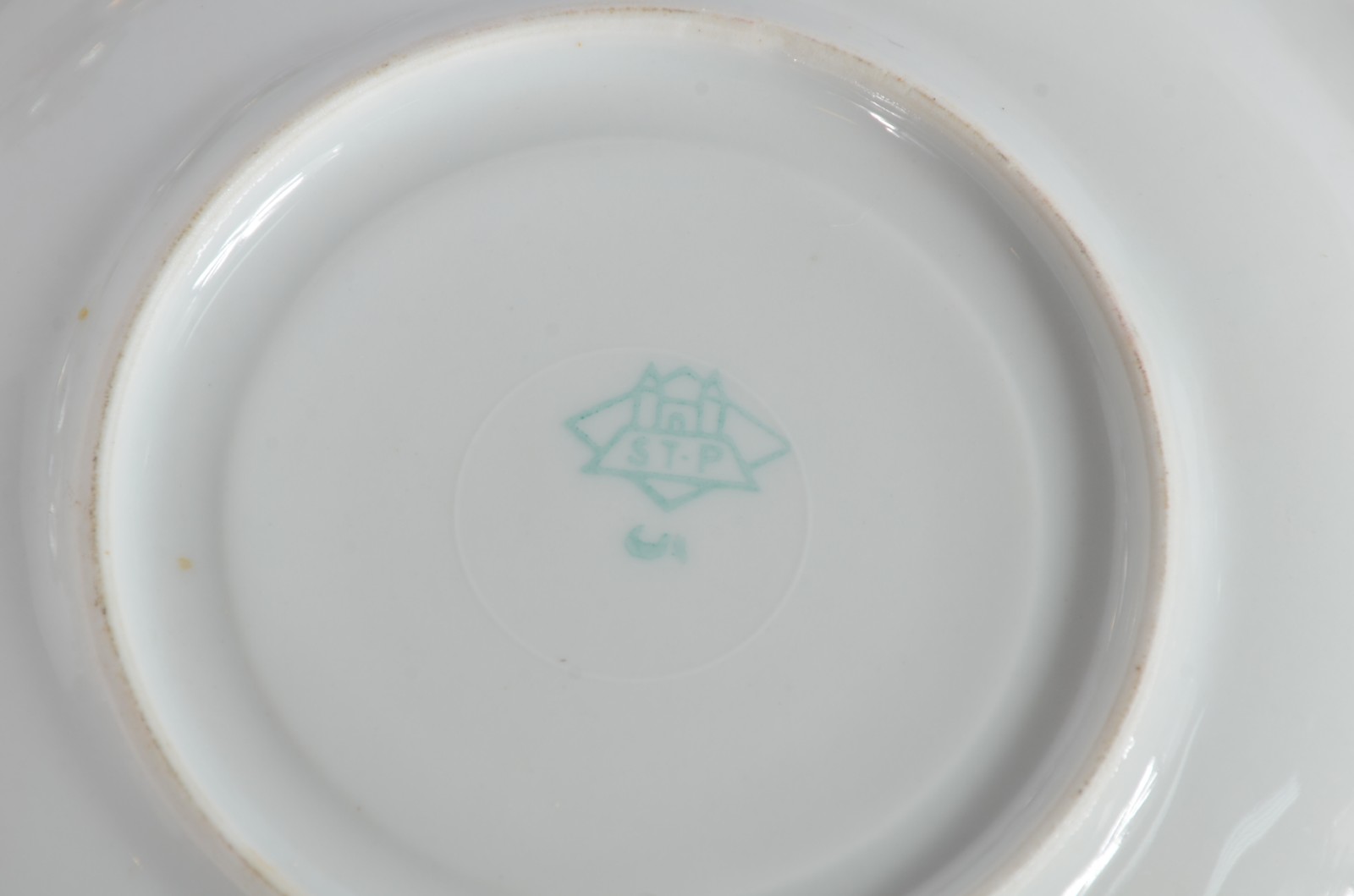 Serviço de chá de porcelana STP, composto de: 6 xícaras de chá com... - foto 5 de 5