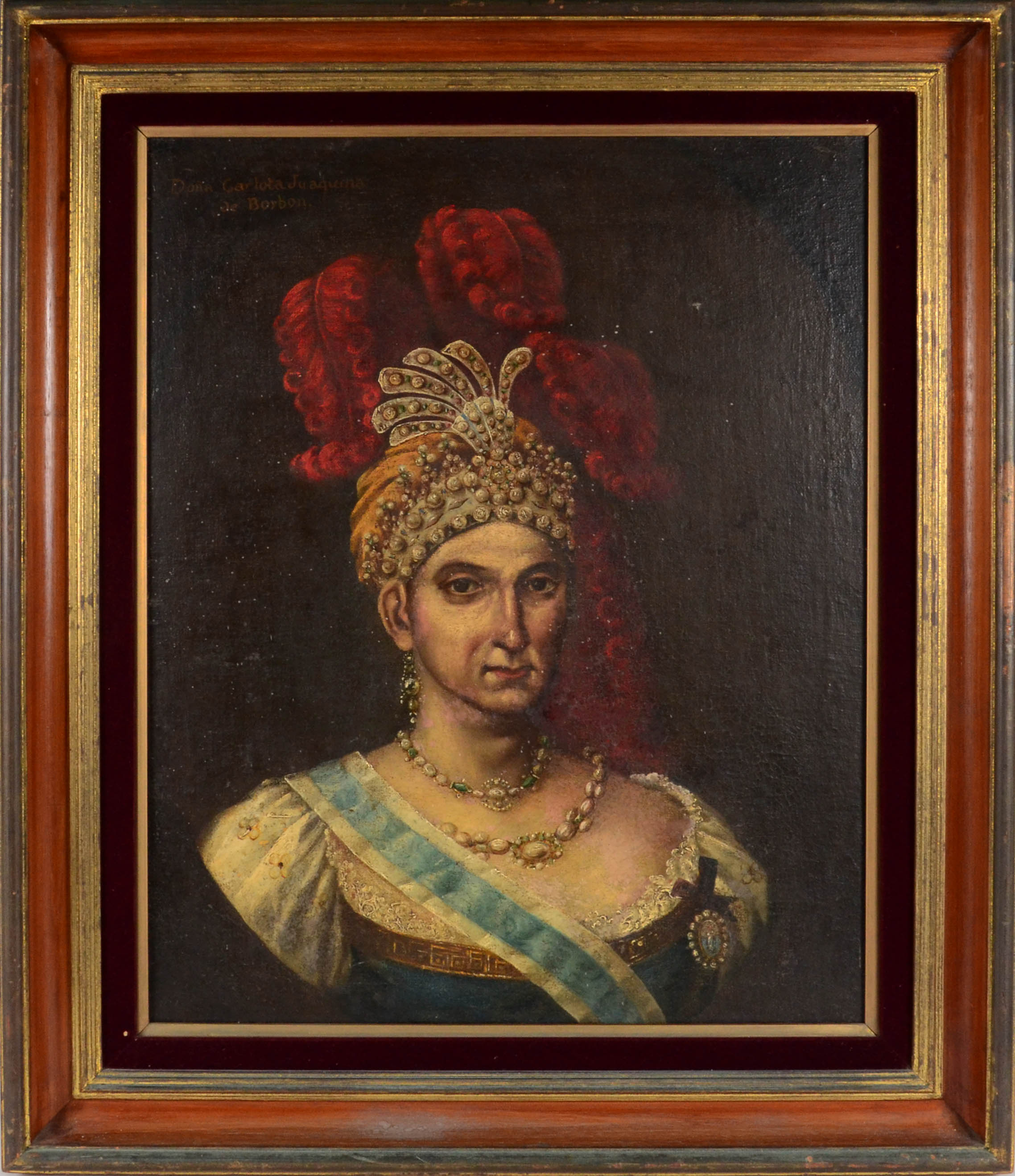 Sem assinatura, Carlota Joaquina de Bourbon - foto 1 de 3
