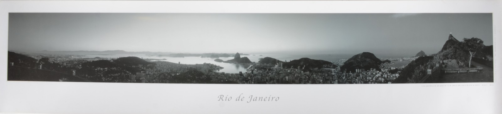 Fotografia panorâmica do Rio de Janeiro. - foto 1 de 10