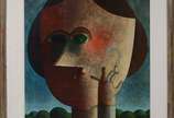 Inos Corradin (1929-2025), Figura com cigarro e... - Óleo sobre tela.