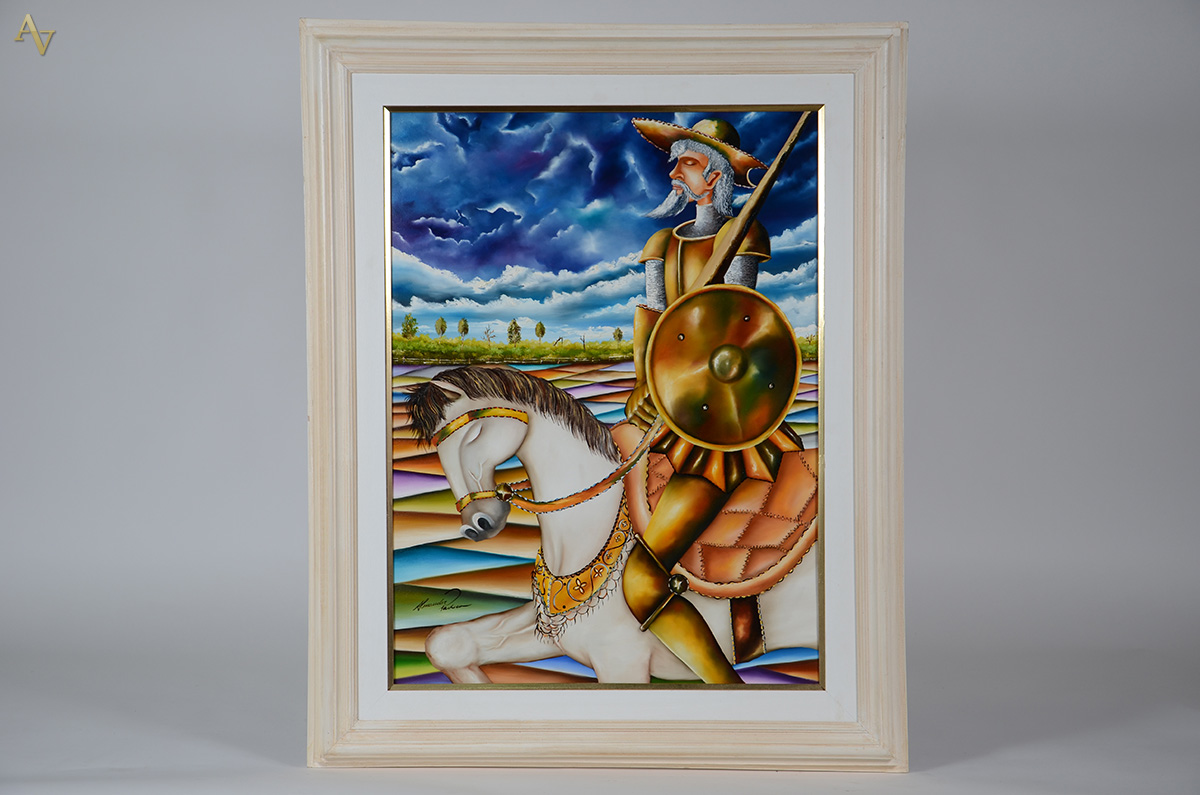 ALEXANDER PACHECO - Dom Quixote - ost - 80 x 60 - foto 1 de 4