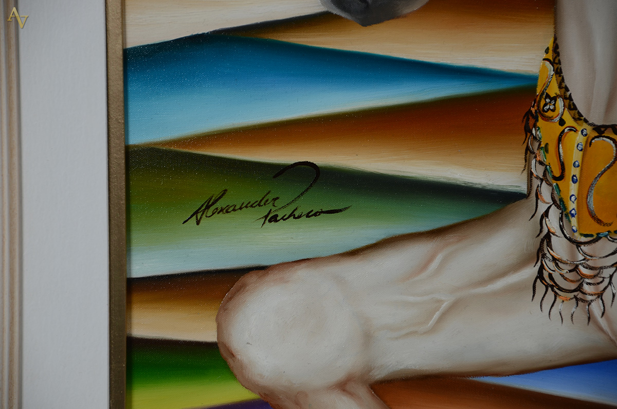 ALEXANDER PACHECO - Dom Quixote - ost - 80 x 60 - foto 3 de 4