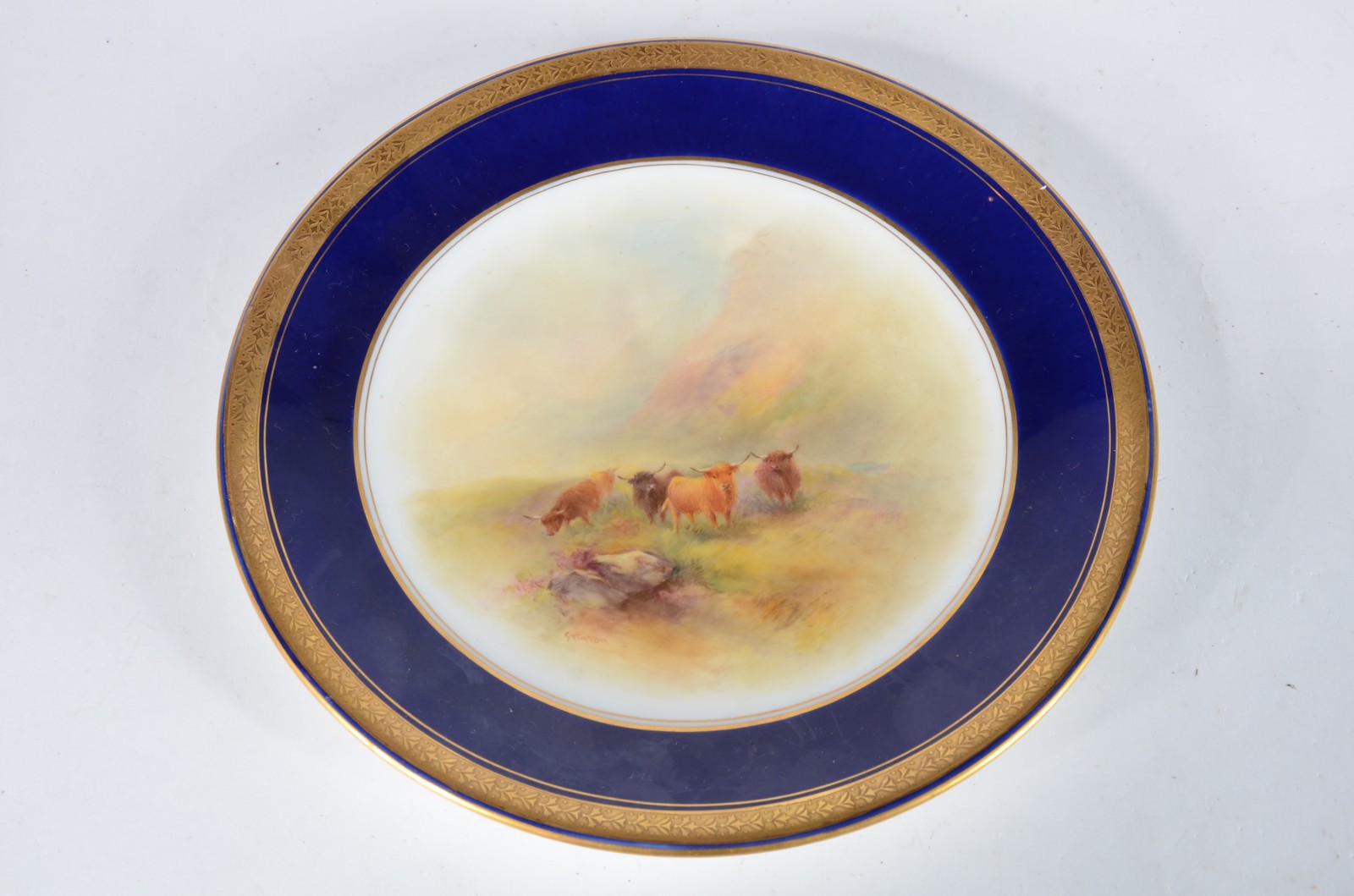 Quatro peças diversas de porcelana francesa. - foto 4 de 8